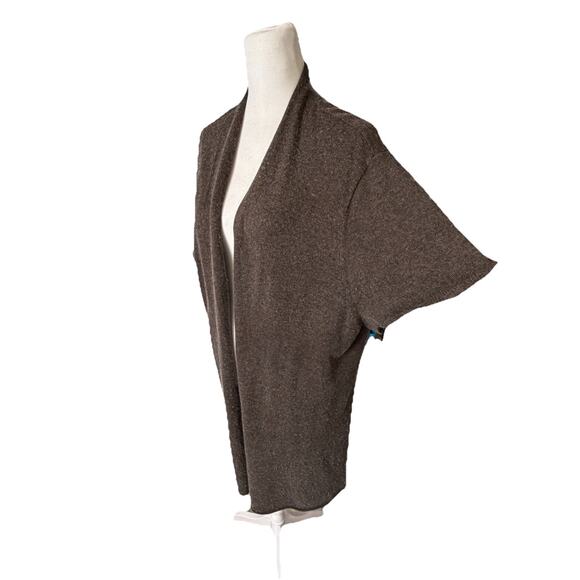 Eileen FIsher Woman Plus Size 2X Cardigan Duster Sweater Silk Cashmere Soft - Picture 7 of 11